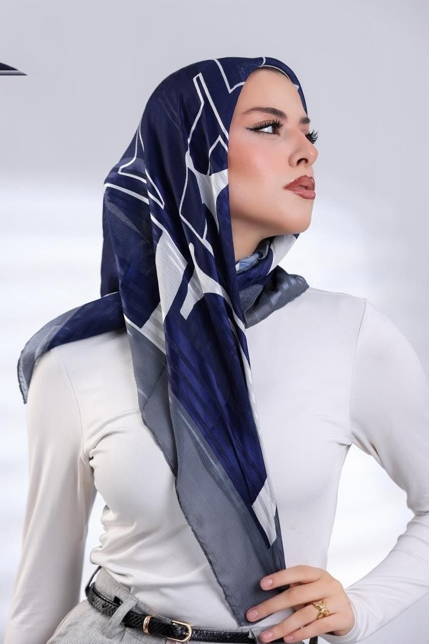 Mini Scarf - Sapphire