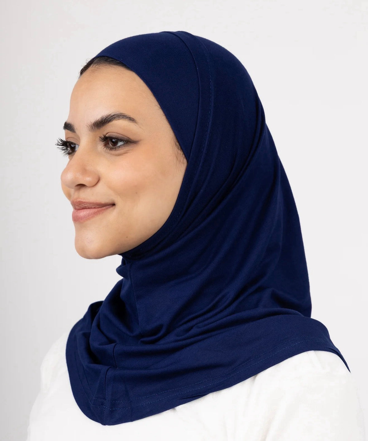 2pcs Syrian Hijab - Navy