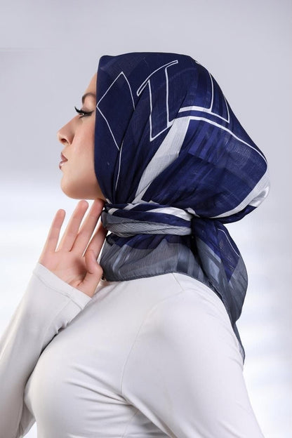 Mini Scarf - Sapphire