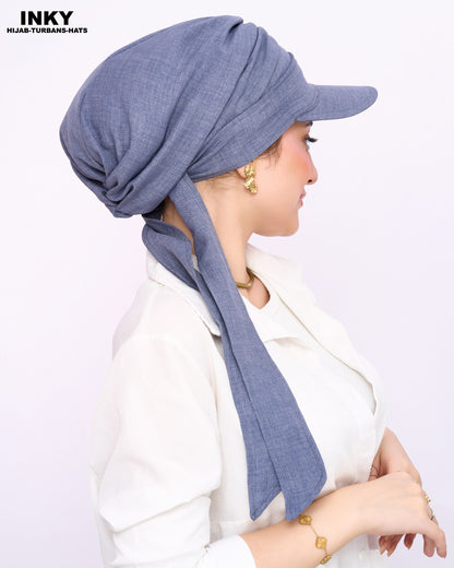 Sport Turban Hat - Jeans