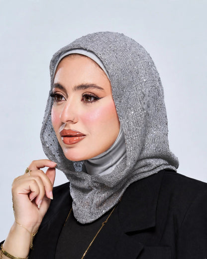 Balaclava 2-Piece Set - Grey